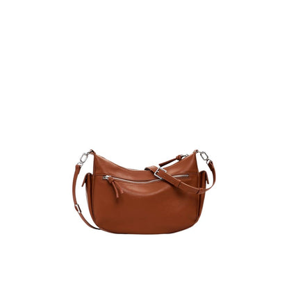 Desigual Braune Polyethylen-Handtasche