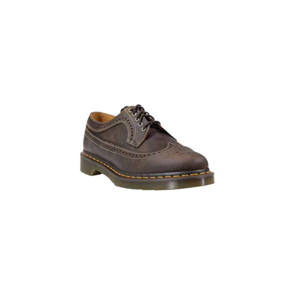 Dr. Martens braune Leder-Oxfords und Derbies