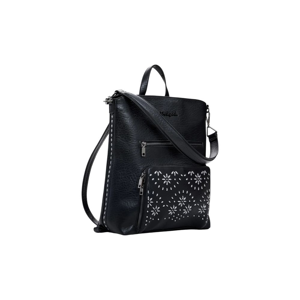 Desigual – Schwarzer Polyethylen-Rucksack