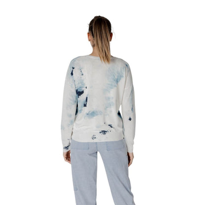 Desigual White Viscose Sweatshirt