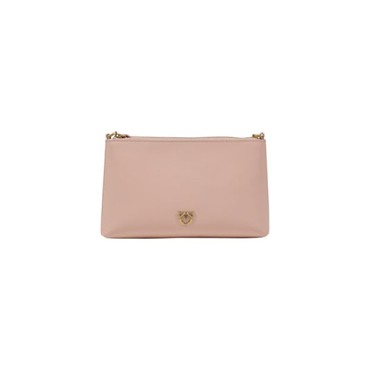PINKO Clutch aus rosa Leder