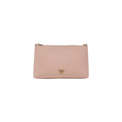PINKO Clutch aus rosa Leder