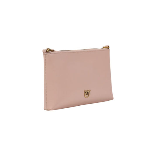 PINKO Clutch aus rosa Leder