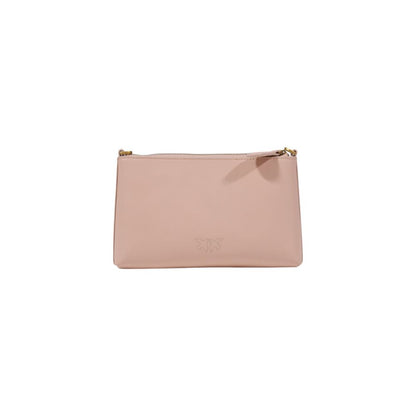 PINKO Clutch aus rosa Leder
