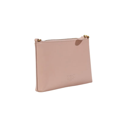 PINKO Clutch aus rosa Leder