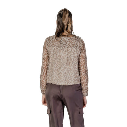 Street One Beige Polyesterbluse