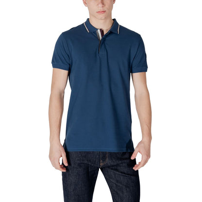 Colmar Originals – Blaues Poloshirt aus Baumwolle