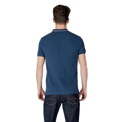 Colmar Originals – Blaues Poloshirt aus Baumwolle