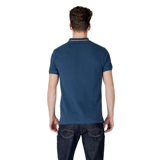 Colmar Originals – Blaues Poloshirt aus Baumwolle