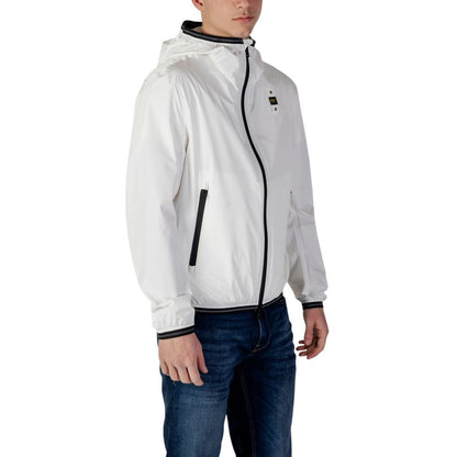 Blauer White Polyamide Jackets & Coat
