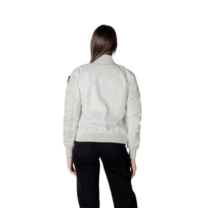 Blauer White Polyamide Jackets & Coat