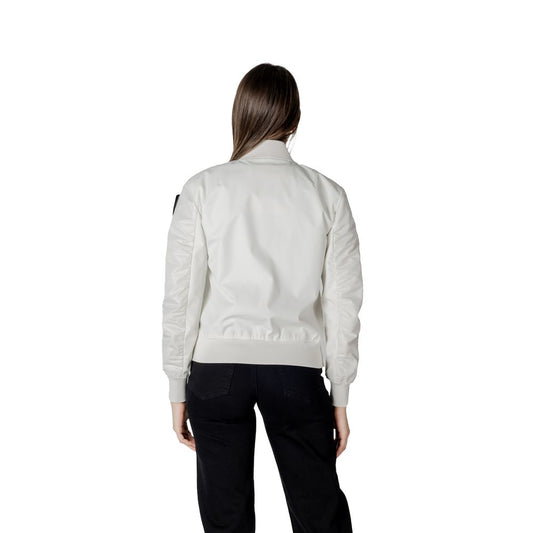 Blauer White Polyamide Jackets & Coat