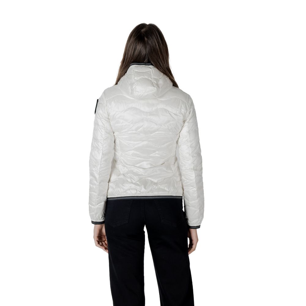 Blauer White Polyamide Jackets & Coat
