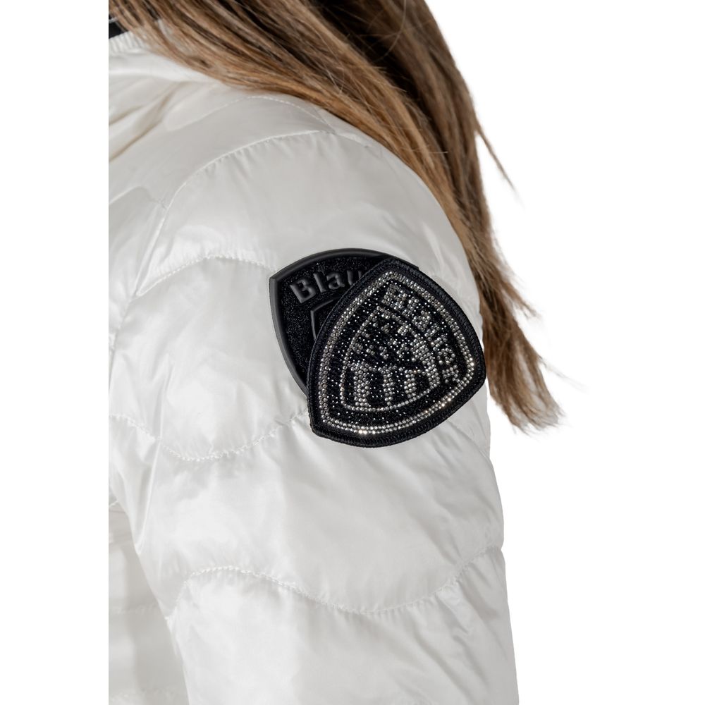 Blauer White Polyamide Jackets & Coat