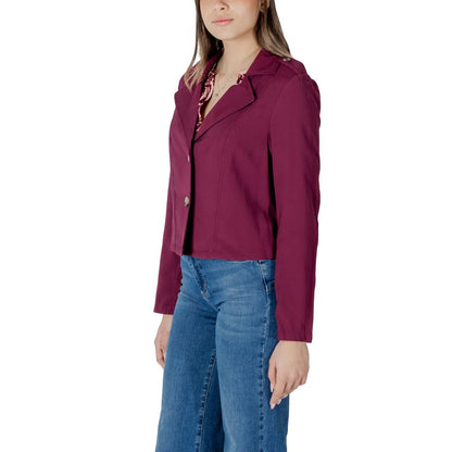 Street One – Violetter Viskoseparka