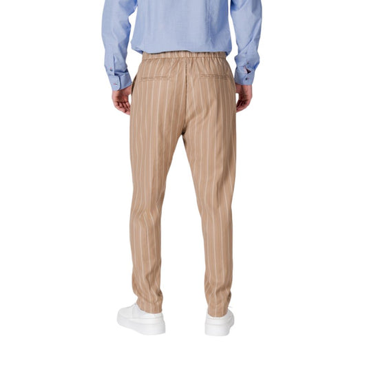 Gianni Lupo Beige Polyesterhose