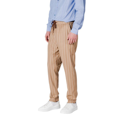 Gianni Lupo Beige Polyesterhose