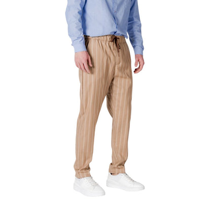 Gianni Lupo Beige Polyesterhose
