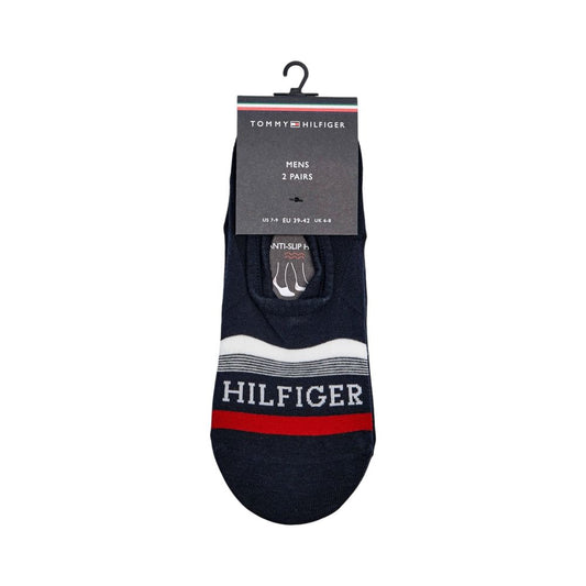 Tommy Hilfiger – Blaue Baumwollsocken