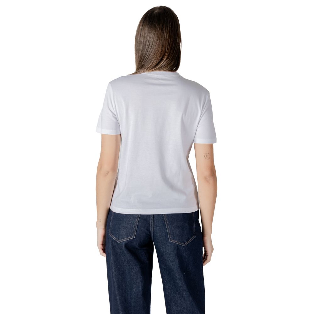 Calvin Klein Jeans – Weißes Baumwoll-T-Shirt