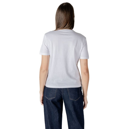Calvin Klein Jeans – Weißes Baumwoll-T-Shirt