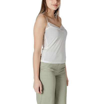 Morgan De Toi – Weißes Modal-Tanktop