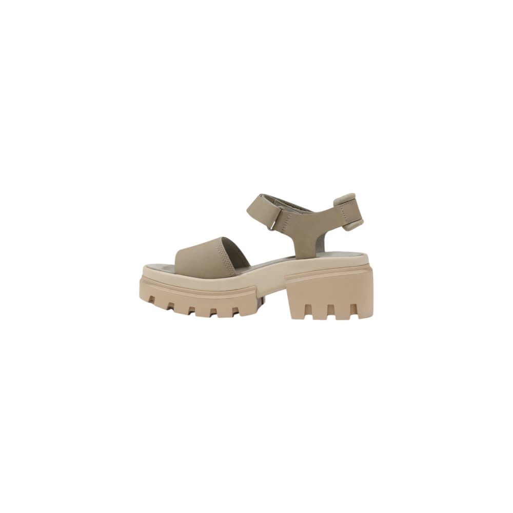 Beige Ledersandalen von Timberland
