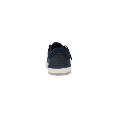 Clarks – Sneaker aus Nubukleder in Blau