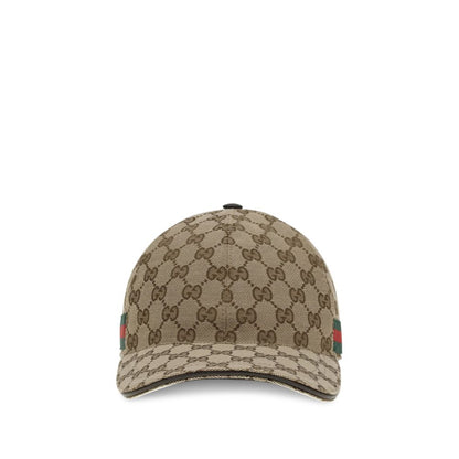 Gucci Beige Baumwollkappe (Baseballkappe)
