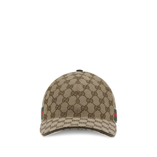 Gucci Beige Baumwollkappe (Baseballkappe)