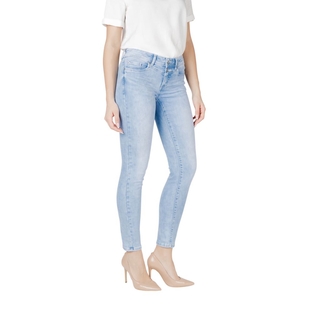 Street One Hellblaue Slim Fit-Jeans aus Baumwolle