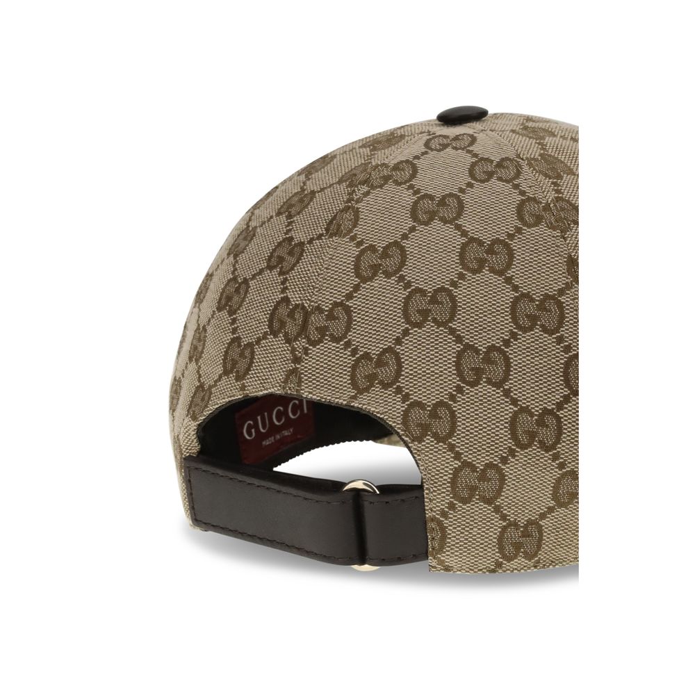 Gucci Beige Baumwollkappe (Baseballkappe)