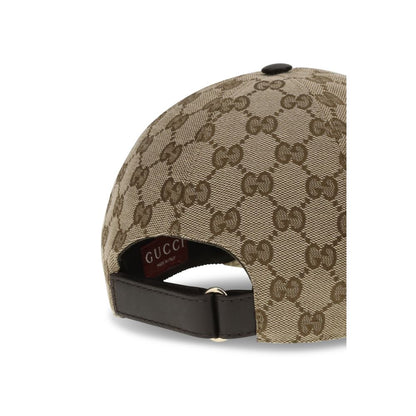 Gucci Beige Baumwollkappe (Baseballkappe)