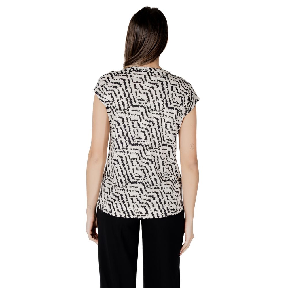 Street One – Cremefarbenes Baumwoll-T-Shirt