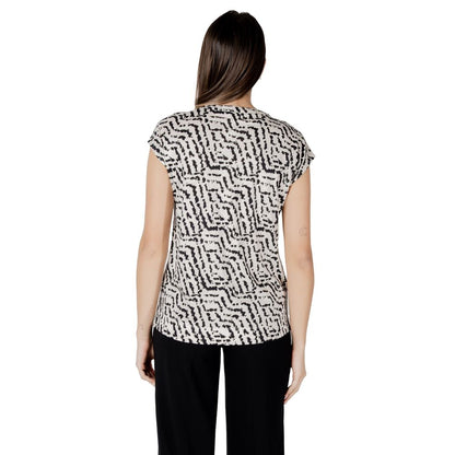 Street One – Cremefarbenes Baumwoll-T-Shirt