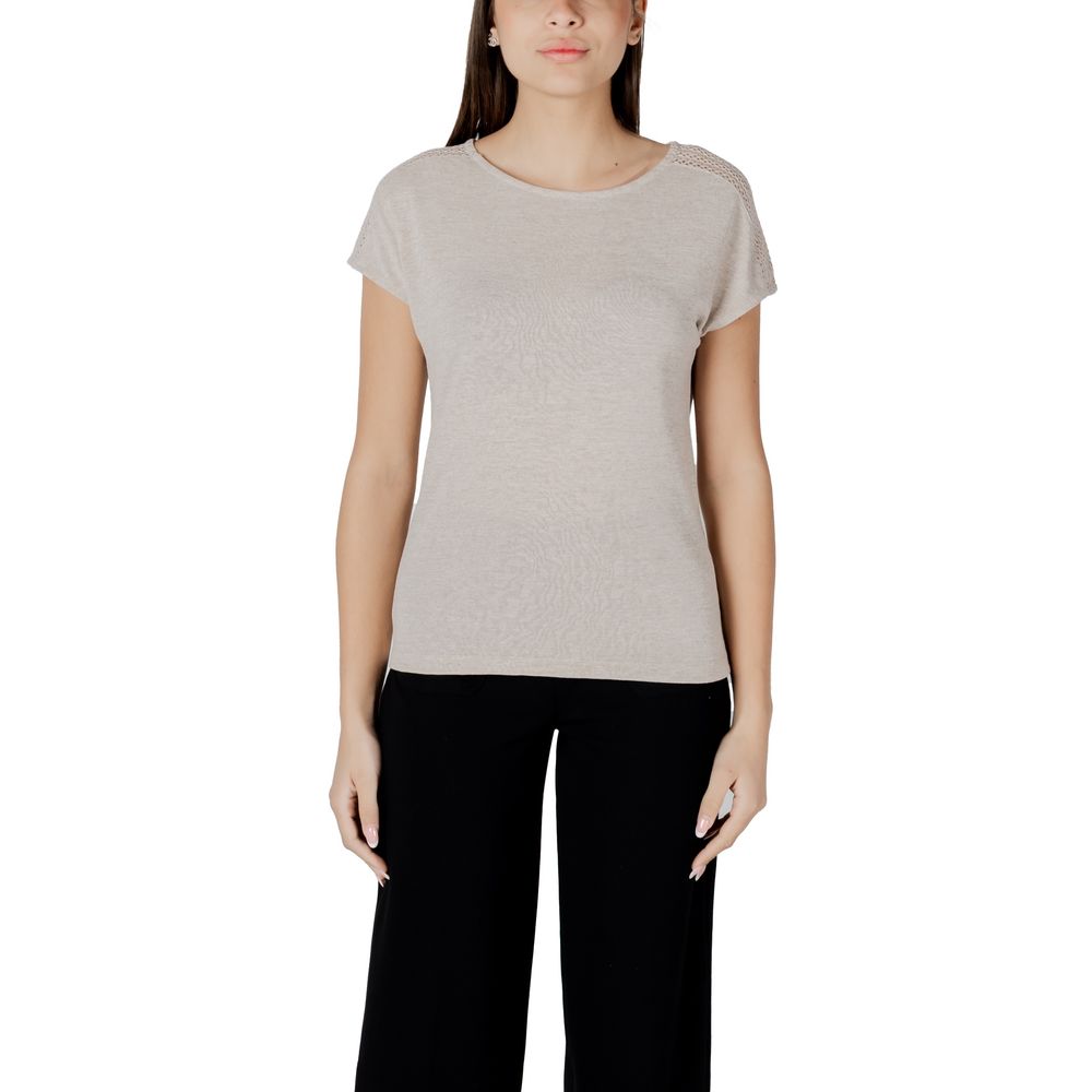 Street One Beiges Polyester-T-Shirt