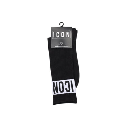 Icon Schwarze Baumwollsocken