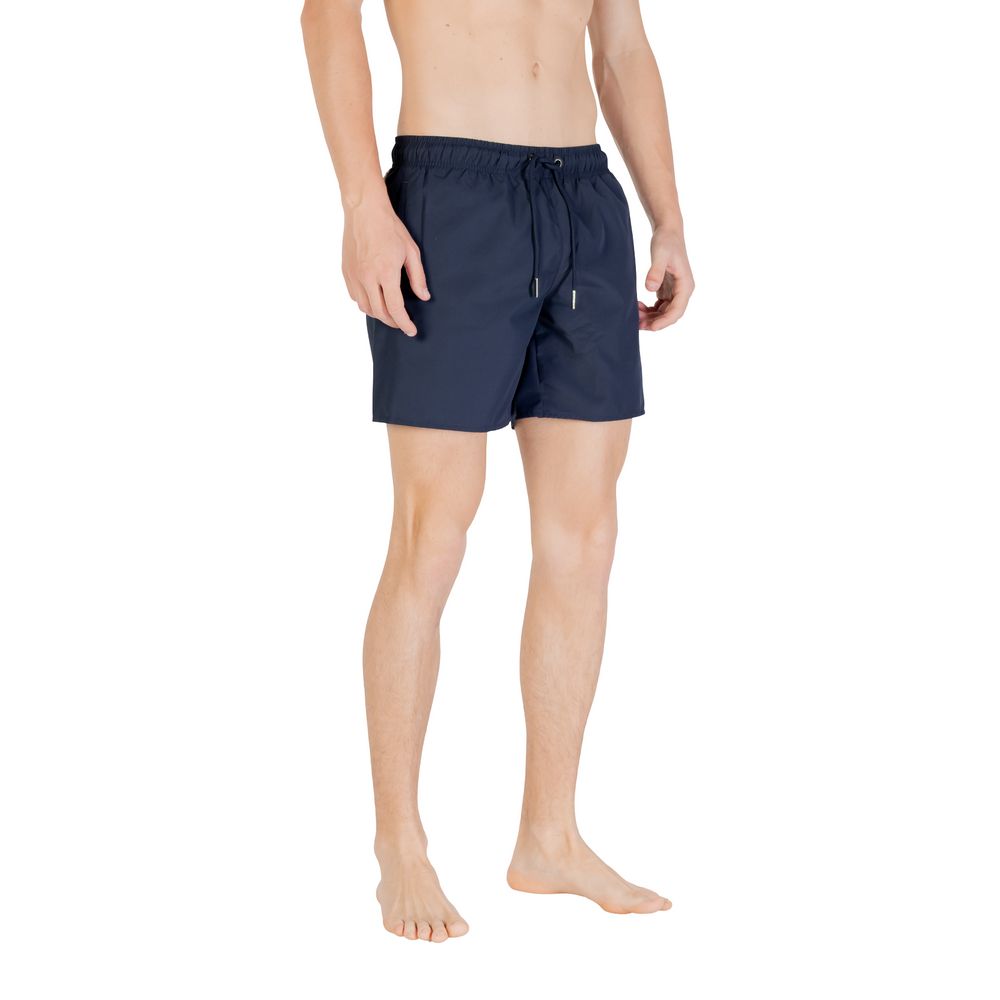 Colmar Originals – Blaue Polyester-Badeshorts