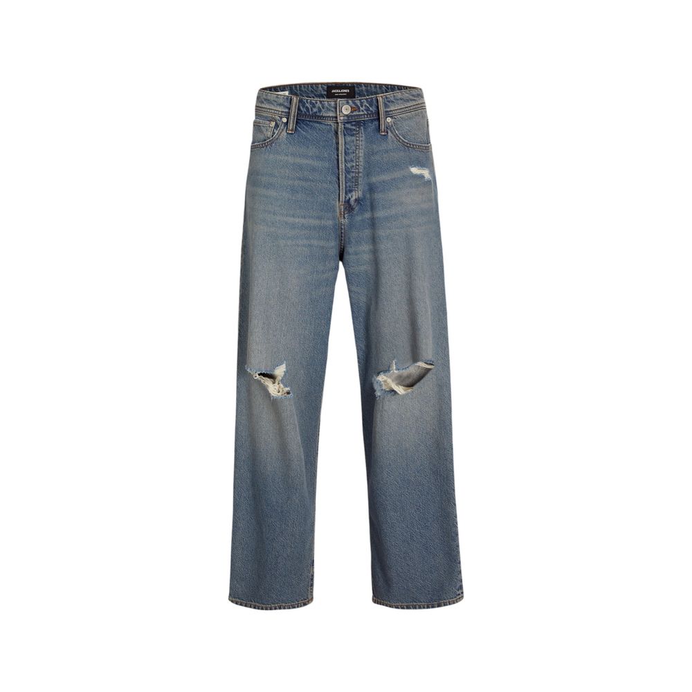 Jack Jones Blaue Baumwolljeans mit entspannter Passform