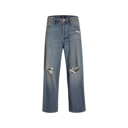 Jack Jones Blaue Baumwolljeans mit entspannter Passform