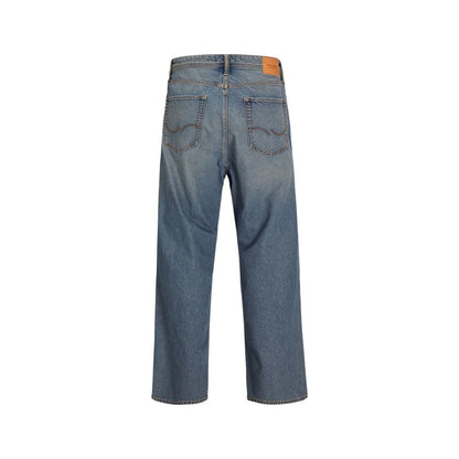 Jack Jones Blaue Baumwolljeans mit entspannter Passform
