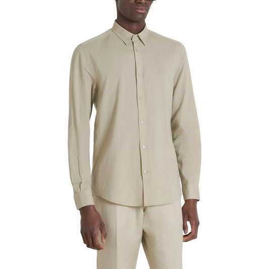 Beiges Baumwollhemd von Antony Morato