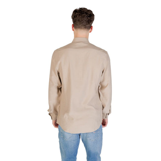 Antony Morato Beige Viskosehemd
