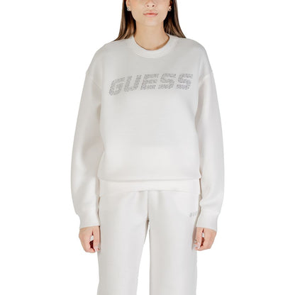 Guess Active Creme Viskose-Sweatshirt