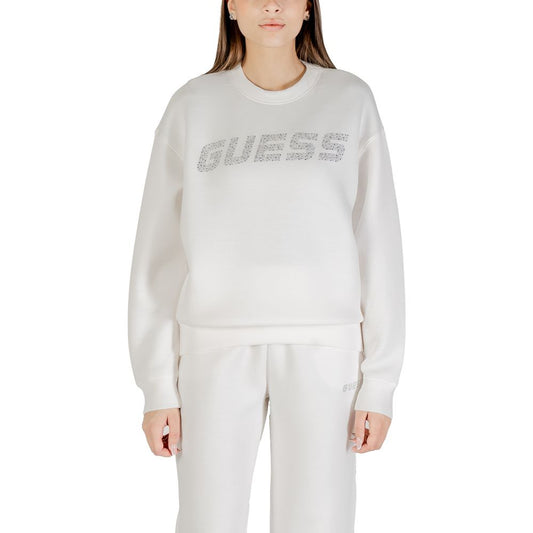 Guess Active Creme Viskose-Sweatshirt
