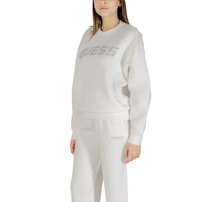 Guess Active Creme Viskose-Sweatshirt