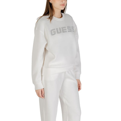 Guess Active Creme Viskose-Sweatshirt