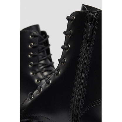 Dr. Martens – Schwarze Lederstiefeletten