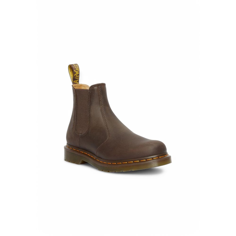 Dr. Martens – Braune Lederstiefeletten