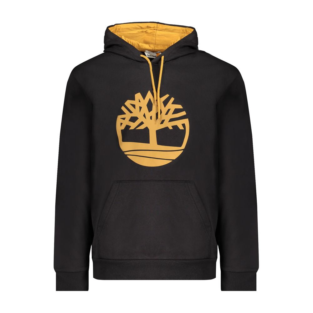 Timberland „Schwarzer Baumwoll-Kapuzenpullover für Herren“